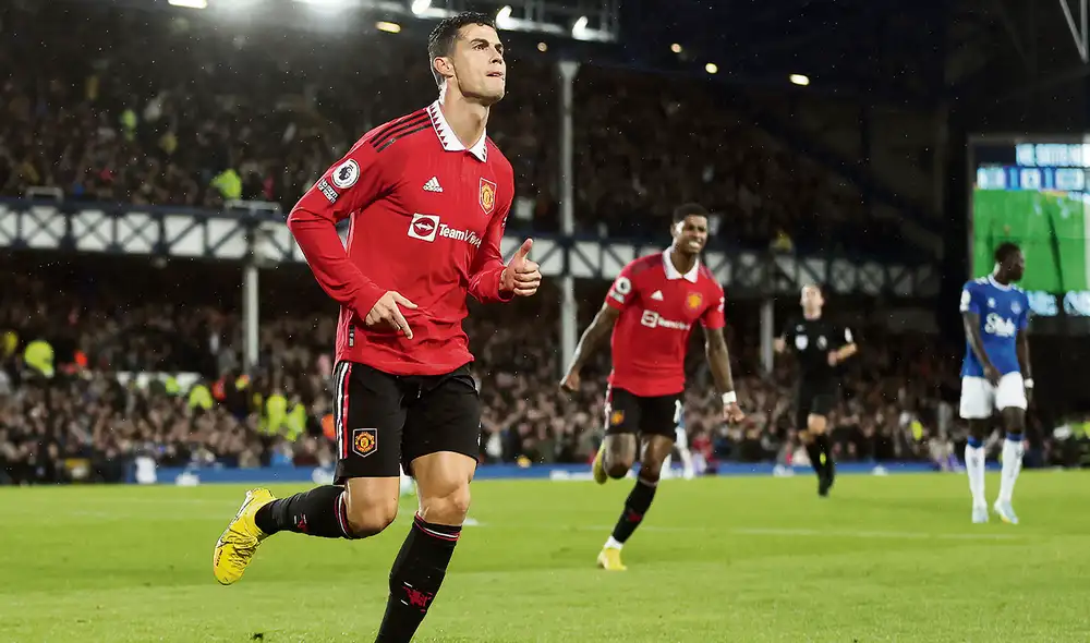 Adiós sequía. Ronaldo puso fin a una racha de siete partidos al hilo sin marcar en la Premier. Foto: difusión Adiós sequía. Ronaldo puso fin a una racha de siete partidos al hilo sin marcar en la Premier. Foto: difusión