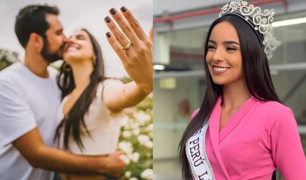 Valeria Flórez muestra la primera foto de su compromiso en redes sociales. Foto: Valeria Flórez/ Instagram