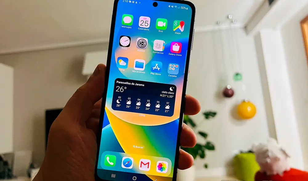 Una app permite que tu Android tenga la interfaz de iOS 16. Foto: Teknófilo