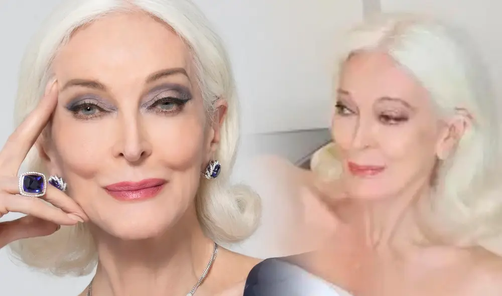 Carmen Dell'Orefice nació en Nueva York en 1931 y es hija única de un inmigrante italiano y de una húngara. Foto: composición LR/ Iconic You/ New You