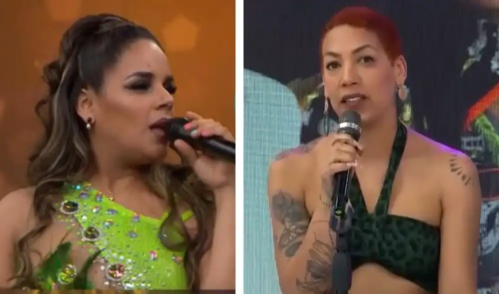 Giuliana Rengifo viene protagonizando varias polémicas desde su ingreso a "El gran show". Foto: composición LR/captura de América TV. Giuliana Rengifo viene protagonizando varias polémicas desde su ingreso a "El gran show". Foto: composición LR/captura de América TV.