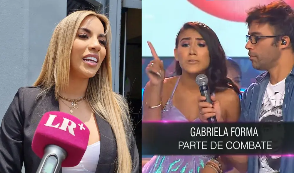 Gabriela Herrera habla sobre su relación con Samahara Lobatón. Foto: composición LR/  Deysi Portuguez / URPI-LR/ captura de ATV