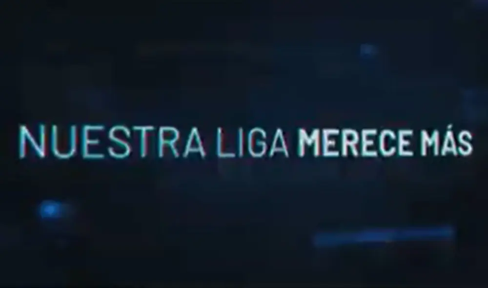 Mensaje de la FPF sobre los derechos de la Liga 1. Foto: captura de FPF Mensaje de la FPF sobre los derechos de la Liga 1. Foto: captura de FPF