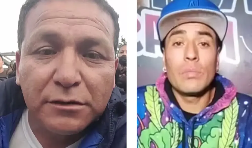 Edwin Aurora realizó una transmisión para responder las acusaciones de Lucky. Foto: captura Facebook