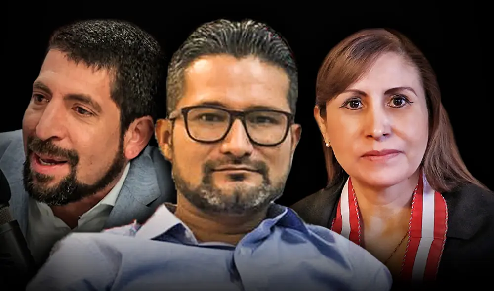 Raúl Noblecilla y Ronald Atencio visitaron a Pedro Castillo siete veces antes de presentar la denuncia penal contra Patricia Benavides. Foto: composición de Fabrizio Oviedo/La República