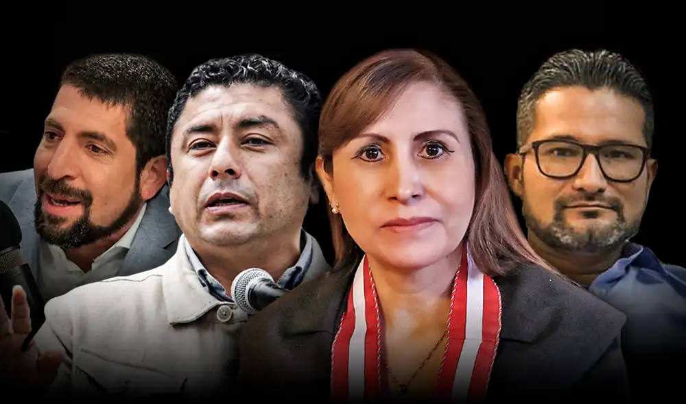 Guillermo Bermejo denunció a Patricia Benavides ante Subcomisión. Mientras abogados lo hicieron a la Junta Nacional de Justicia. Foto: composición de Fabrizio Oviedo/La República