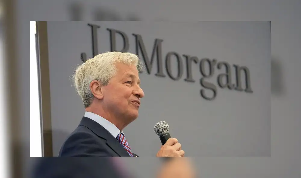 Dimon dijo que economía estadounidense todavía está funcionando bien. Foto: AFP Dimon dijo que economía estadounidense todavía está funcionando bien. Foto: AFP