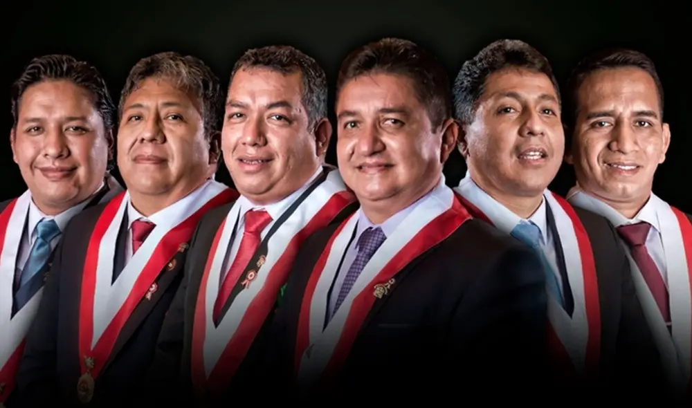 Raúl Doroteo, Juan Carlos Mori, Jorge Flores Ancachi, Darwin Espinoza, Ilich López y Elvis Vergara fueron sindicados como Los Niños por Karelim López. Foto: composición de Gerson Cardoso