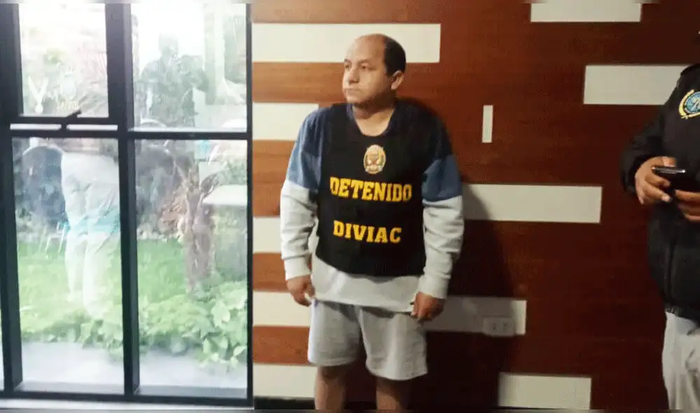 Salatiel Marrufo fue detenido en su vivienda de la ciudad de Lambayeque. Foto: PNP Salatiel Marrufo fue detenido en su vivienda de la ciudad de Lambayeque. Foto: PNP