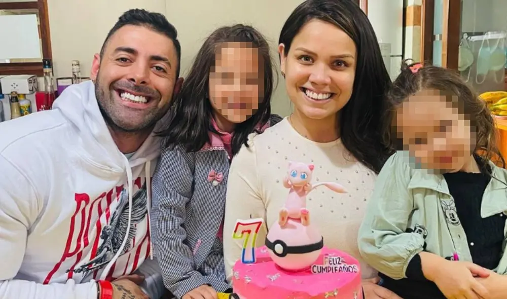 Andrea San Martín y Sebastián Lizarzaburu organizaron juntos la fiesta de su niña. Foto: Andrea San Martin/Instagram