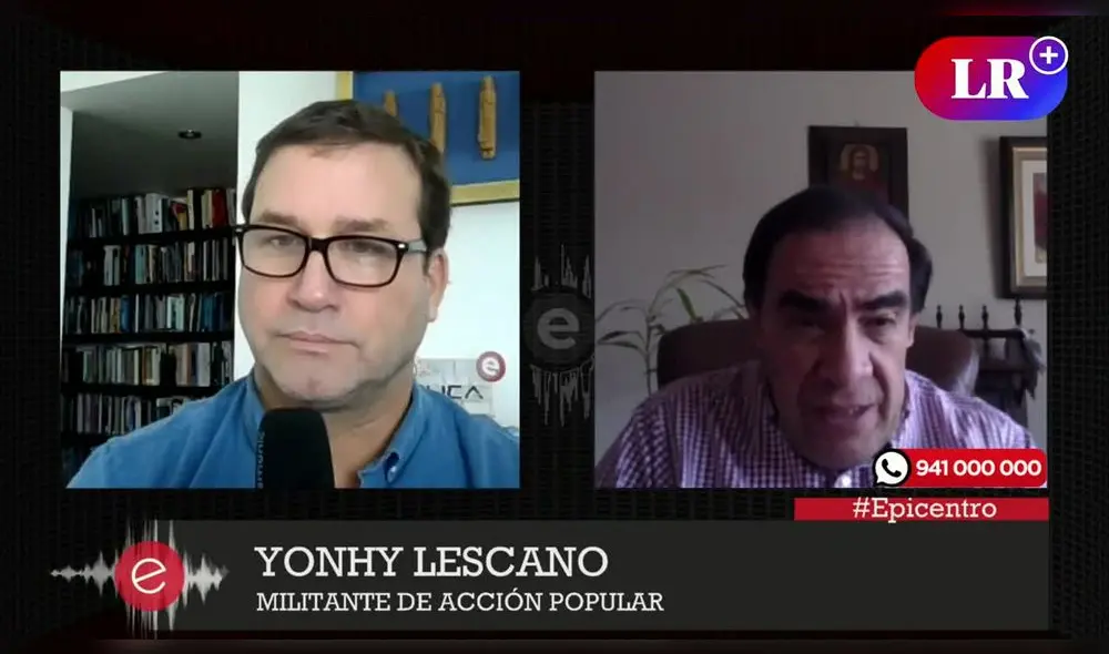 René Gastelumendi y Yonhy Lescano en Grado 5. Foto: LR+ René Gastelumendi y Yonhy Lescano en Grado 5. Foto: LR+