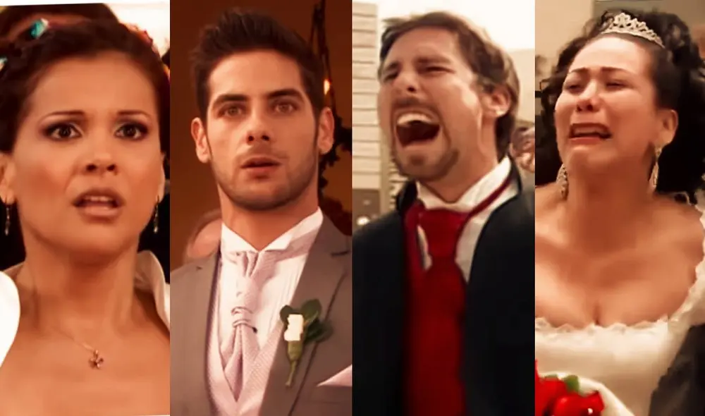 Desde Charito y Raúl hasta Pepe y Rafaella, "Al fondo hay sitio" ha hecho de los matrimonios una tragedia a lo largo de sus 9 temporadas. Foto: composición LR/América TV Desde Charito y Raúl hasta Pepe y Rafaella, "Al fondo hay sitio" ha hecho de los matrimonios una tragedia a lo largo de sus 9 temporadas. Foto: composición LR/América TV