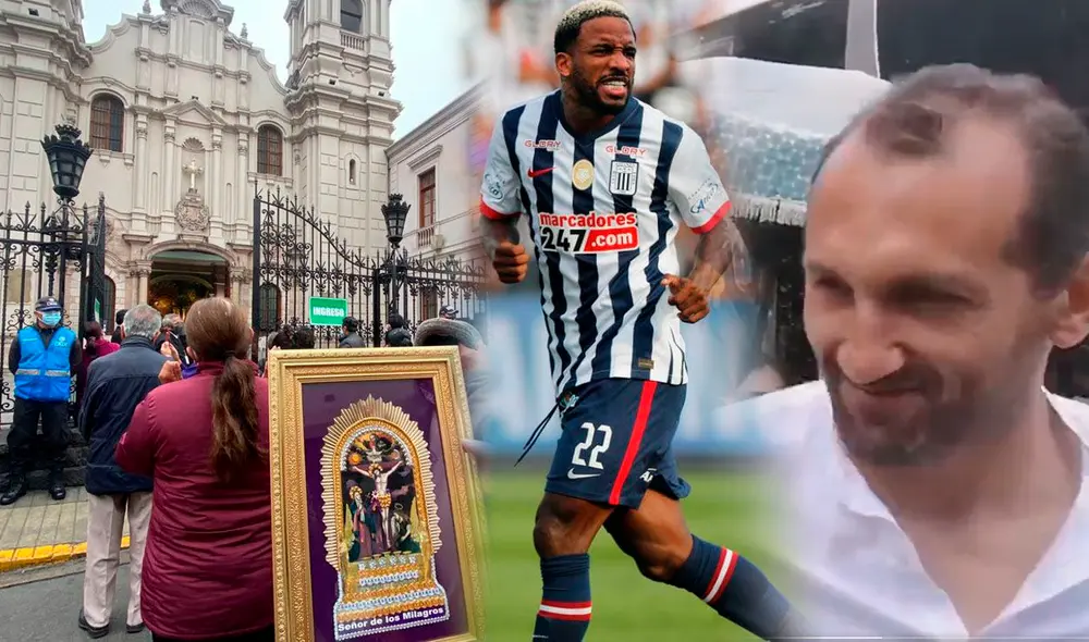 El equipo de Alianza Lima visitó Las Nazarenas. Foto: composición LR El equipo de Alianza Lima visitó Las Nazarenas. Foto: composición LR