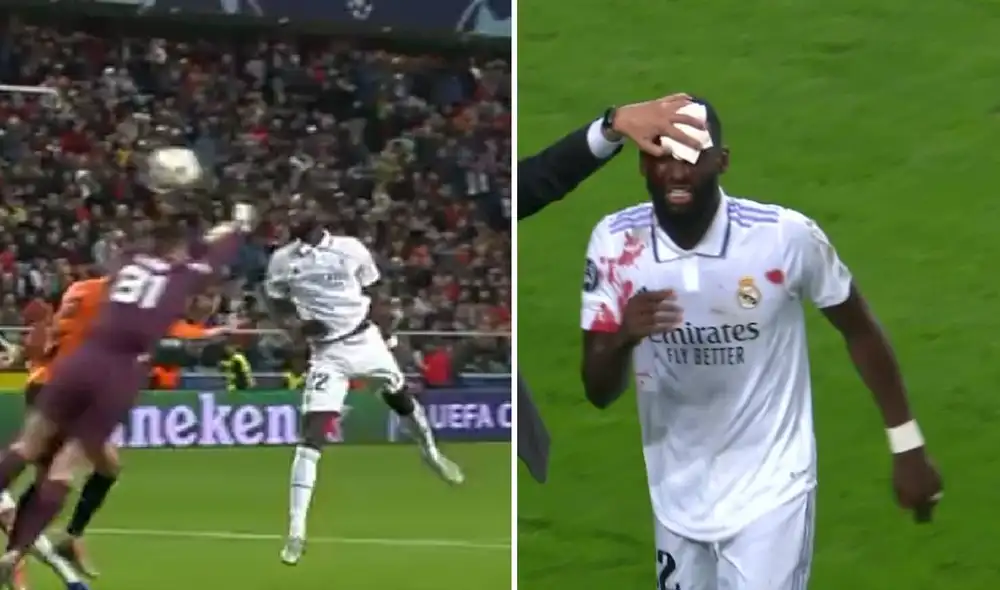 Rudiger marcó el 1-1 contra el Shakhtar. Foto: captura ESPN