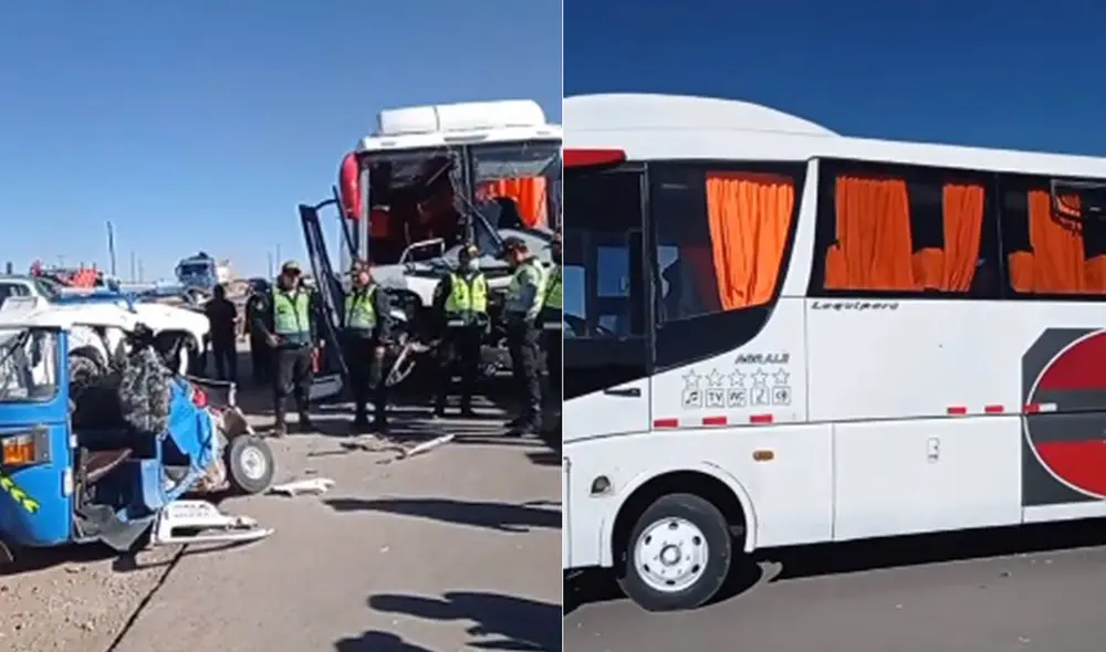 Policía identificó a víctimas de accidente en la salida a Juliaca. Foto: Captura radio Onda Azul