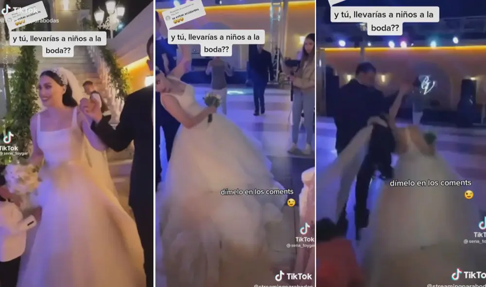 Miles de usuarios quedaron impactados al ver esta escena. Foto: composición LR/TikTok/@streamingparabodas