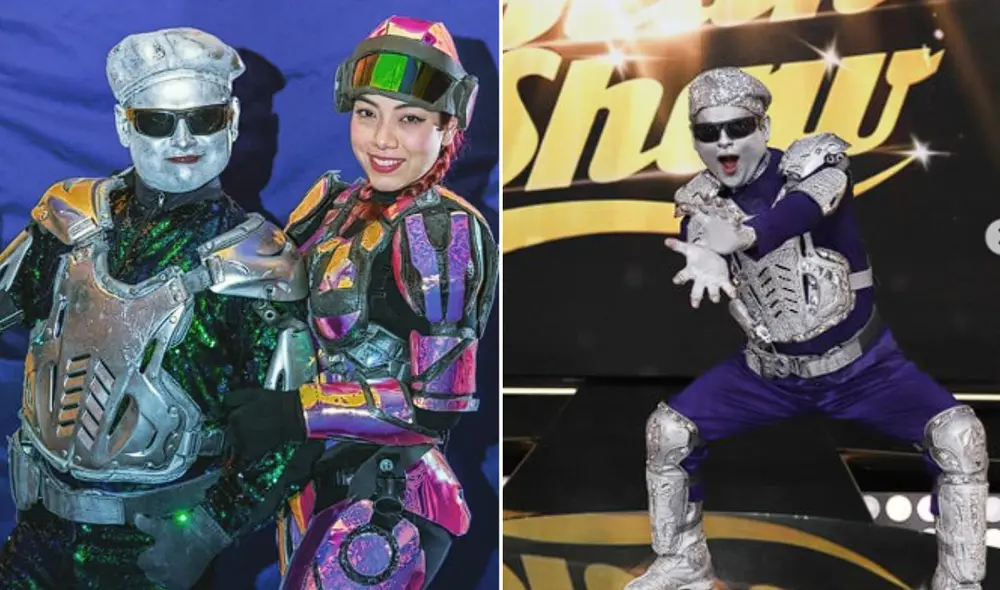 Robotina se incomodó cuando le preguntaron si el ampay de Robotín es armado. Foto: composición LR/ @Robotín/ Instagram