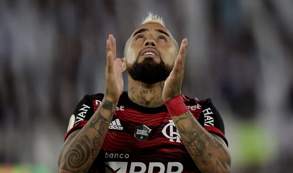 Arturo Vidal llegó a Flamengo procedente del Inter de Milán. Foto: Flamengo/Twitter