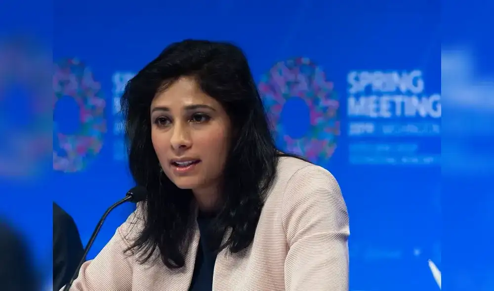 Gita Gopinath, primera subdirectora gerente del Fondo Monetario Internacional (FMI). Foto: AFP Gita Gopinath, primera subdirectora gerente del Fondo Monetario Internacional (FMI). Foto: AFP