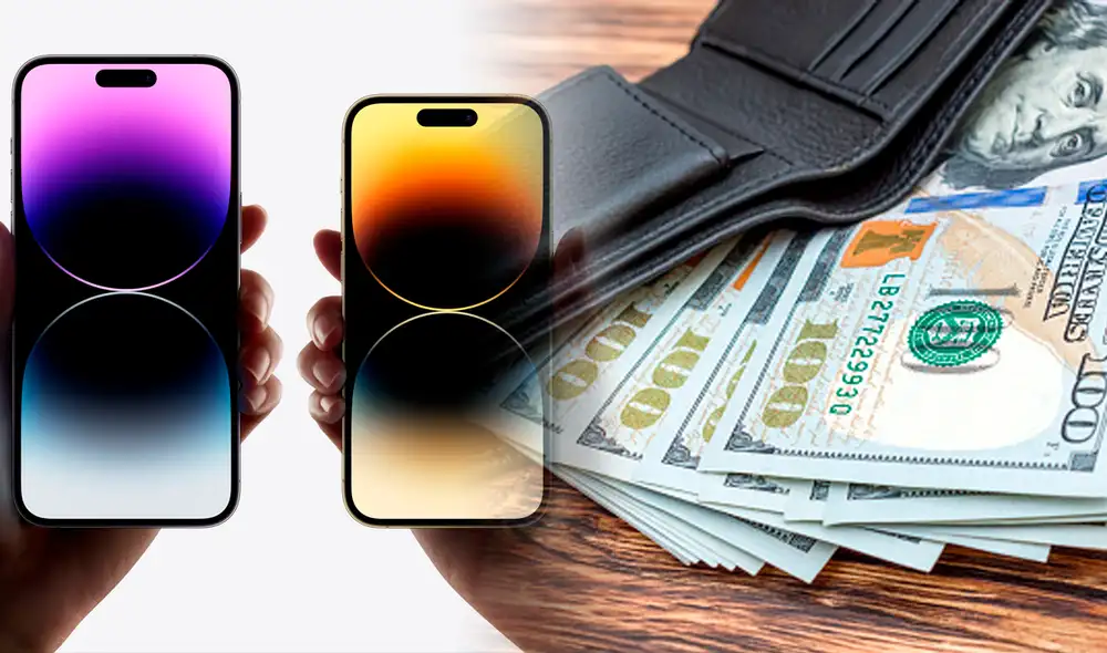 iPhone 14 Pro Max con 1 TB de almacenamiento en color negro espacial puede costar hasta 1.999.990 pesos. Foto: composición LR/Apple. iPhone 14 Pro Max con 1 TB de almacenamiento en color negro espacial puede costar hasta 1.999.990 pesos. Foto: composición LR/Apple.