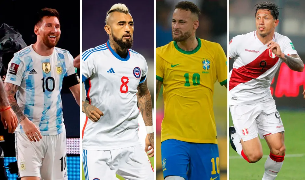 Las eliminatorias sudamericanas iniciarán en marzo de 2023. Foto: composición LR/EFE/AFP/Luis Jiménez GLR Las eliminatorias sudamericanas iniciarán en marzo de 2023. Foto: composición LR/EFE/AFP/Luis Jiménez GLR