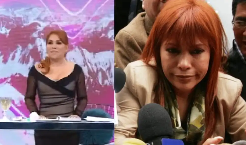 Magaly Medina responde a Gisela Valcárcel. Foto: captura de "Magaly TV, la firme"/Archivo LR Magaly Medina responde a Gisela Valcárcel. Foto: captura de "Magaly TV, la firme"/Archivo LR
