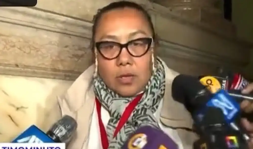 La prensa nocional no pudo ingresar hoy a la conferencia de prensa del Poder Ejecutivo. Se realizó solo con medios de comunicación internacionales. Foto: captura Latina La prensa nocional no pudo ingresar hoy a la conferencia de prensa del Poder Ejecutivo. Se realizó solo con medios de comunicación internacionales. Foto: captura Latina