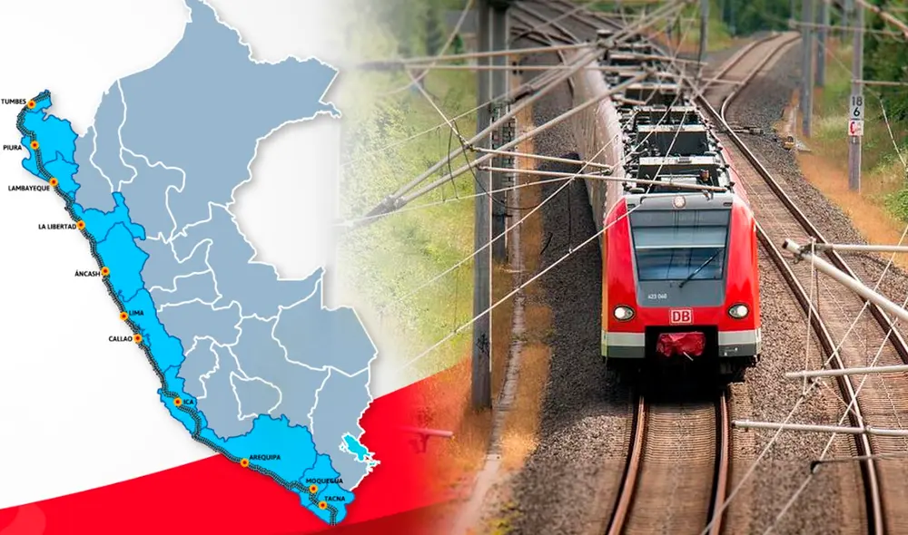 El Tren Grau se realizará bajo la modalidad de Gobierno a Gobierno (G2G) y se espera que sume desarrollo económico, cultural y social al Perú. Foto: composición LR/MTC/Pixabay/referencial