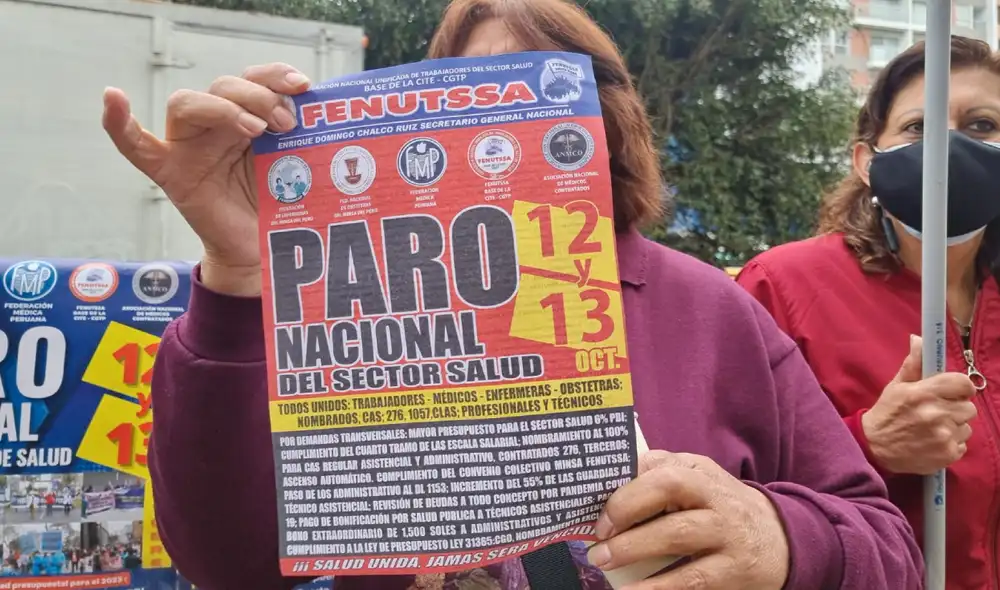 Paro nacional de profesionales de salud: servicio de emergencia atenderá durante la paralización de 48 horas. Foto: Vanessa Trebejo / URPI-LR Paro nacional de profesionales de salud: servicio de emergencia atenderá durante la paralización de 48 horas. Foto: Vanessa Trebejo / URPI-LR