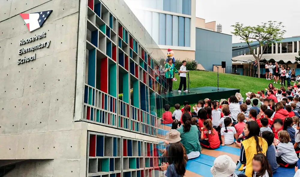 El colegio Franklin Delano Roosevelt es uno de los más caros y prestigiosos en el Perú. Foto: composición Jazmin Ceras / LR
