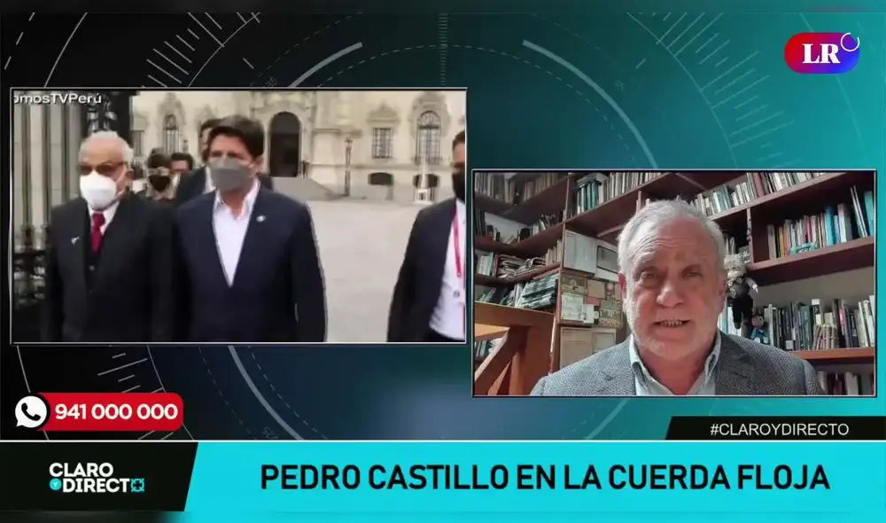 Augusto Álvarez Rodrich habló acerca de Pedro Castillo. Foto: LR+ Augusto Álvarez Rodrich habló acerca de Pedro Castillo. Foto: LR+