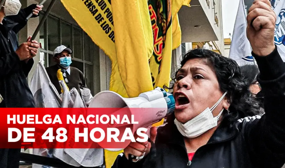 Trabajadores afirman sentirse engañados por representantes del gobierno. Foto: Vanessa Trebejo /  URPI-LR - Composición de Jazmin Ceras