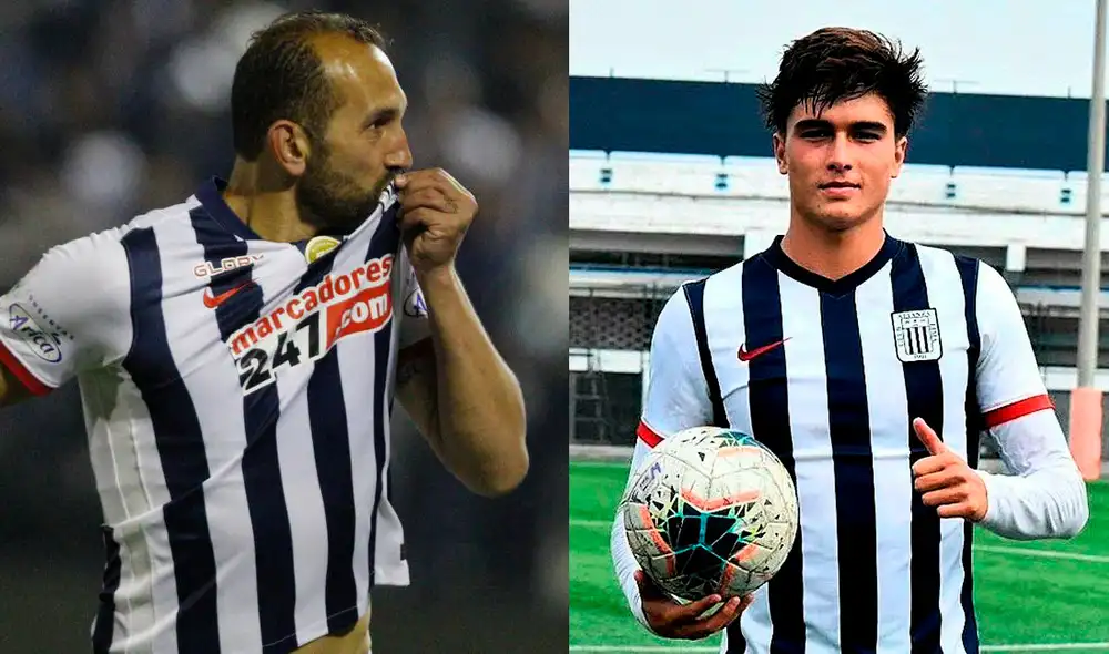 Hernán Barcos y Juan Pablo Goicochea todavía no han jugado juntos en el primer equipo. Foto: composición/Alianza LIma Hernán Barcos y Juan Pablo Goicochea todavía no han jugado juntos en el primer equipo. Foto: composición/Alianza LIma