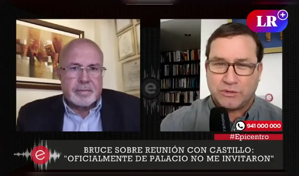 René Gastelumendi y Carlos Bruce en "Grado 5". Foto: LR+ René Gastelumendi y Carlos Bruce en "Grado 5". Foto: LR+