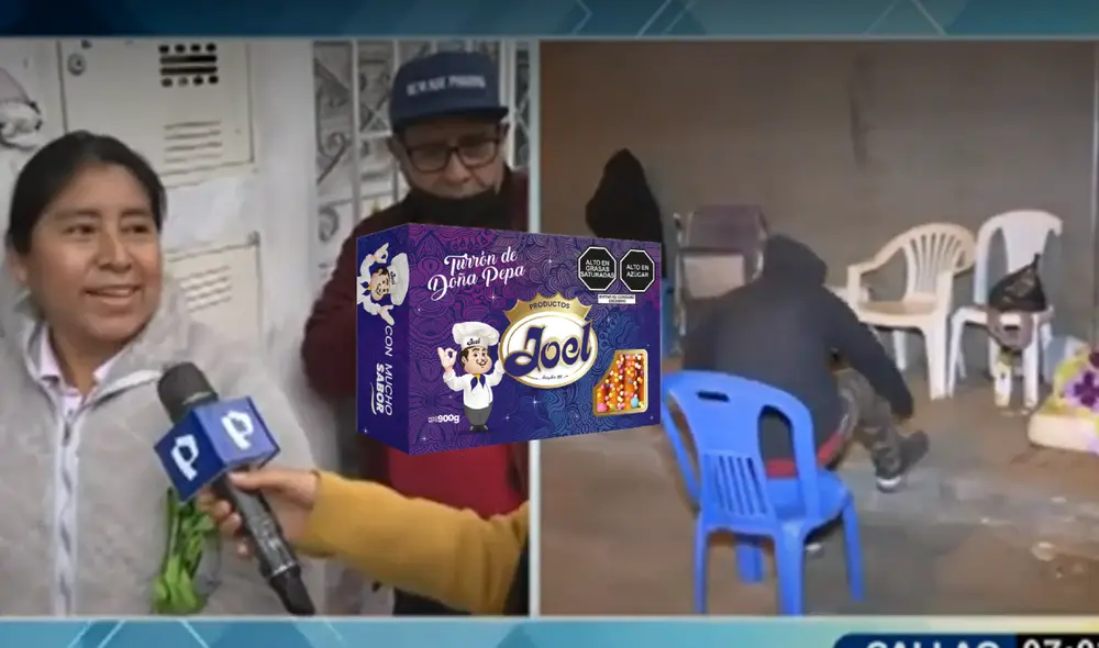 Turrones Joel: ciudadanos hacen fila para conseguir cajas del postre típico de octubre. Foto: captura video ATV