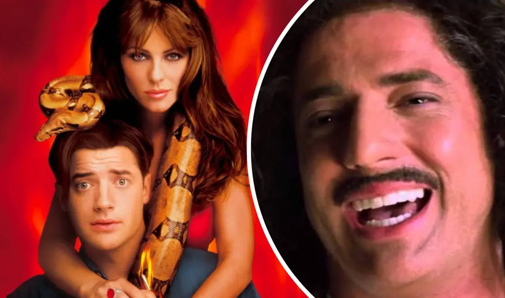 Brendan Fraser y Elizabeth Hurley protagonizaron la divertida comedia romántica "Al diablo con el diablo" en el año 2000. Foto: composición/JustWatch/20th Century Studios Brendan Fraser y Elizabeth Hurley protagonizaron la divertida comedia romántica "Al diablo con el diablo" en el año 2000. Foto: composición/JustWatch/20th Century Studios