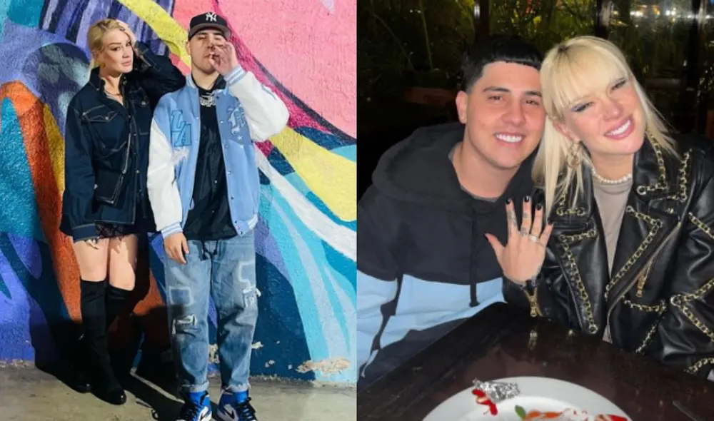 'El Prefe' es la pareja de Leslie Shaw, quien tiene 13 años menos que ella. Foto: composición LR/Instagram/'El Prefe' 'El Prefe' es la pareja de Leslie Shaw, quien tiene 13 años menos que ella. Foto: composición LR/Instagram/'El Prefe'