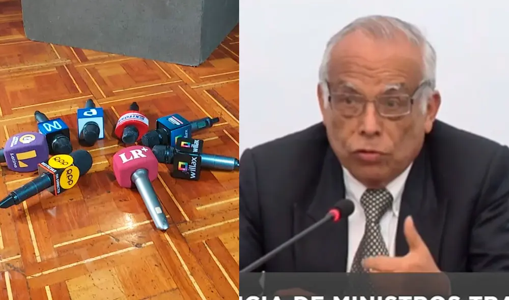 Primer ministro consideró que no le debe una disculpa a la prensa. Foto: Composición LR Primer ministro consideró que no le debe una disculpa a la prensa. Foto: Composición LR