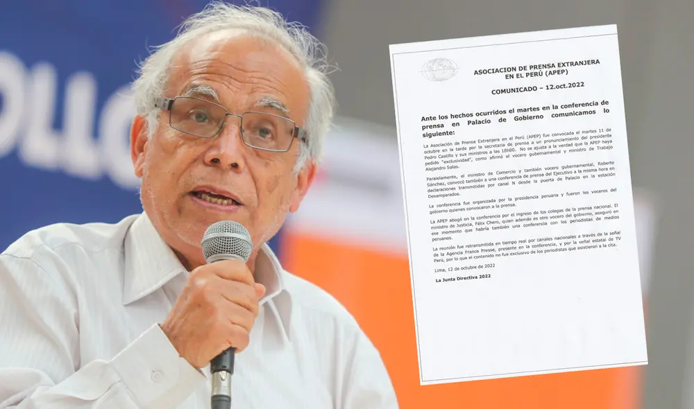 Ministros de Estado aseguran que prensa extranjera pidió exclusividad y esta asegura que tal solicitud nunca existió. Foto: composición LR