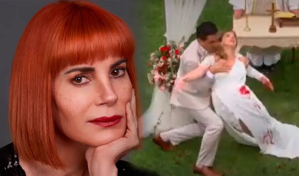 Karina Calmet deseaba que, esta vez, la historia de amor de Rafaella y Pepe triunfara. Foto: composición/Karina Calmet/Instagram/captura América TV