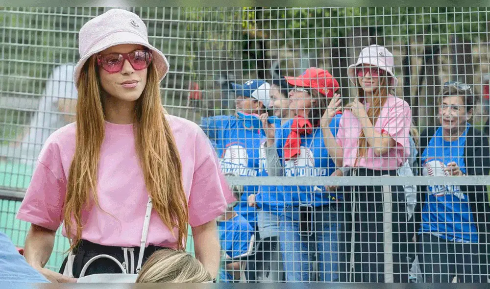 Shakira se sumó a la moda 'Barbiecore'. Descubre cuánto cuesta vestirse como la colombiana. Foto: composición LR/Revista Hola