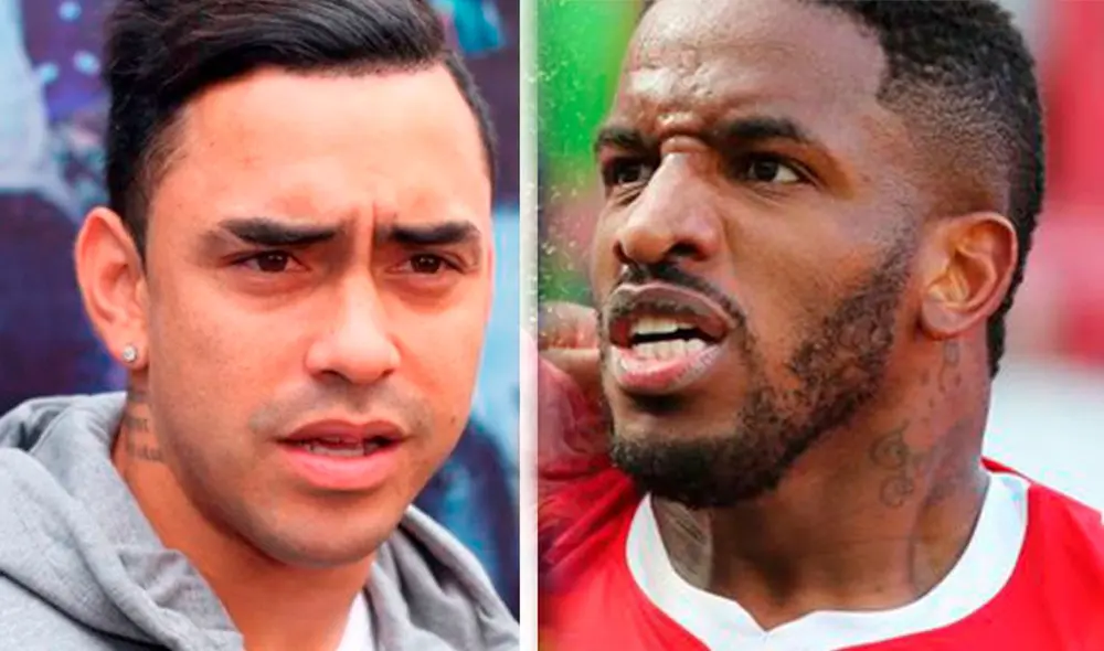 Diego Chávarri y Jefferson Farfán tuvieron un cruce. Foto: composición LR/Instagram