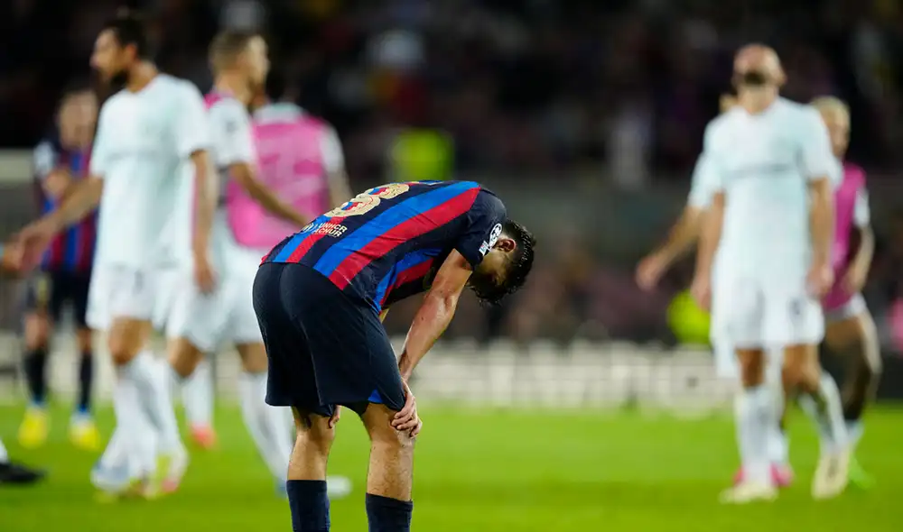 Los culés quedaron terceros del Grupo C con cuatro puntos. Foto: EFE Los culés quedaron terceros del Grupo C con cuatro puntos. Foto: EFE