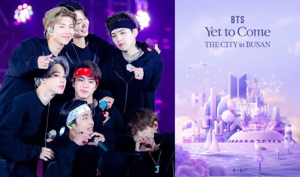 Los chicos de BTS realizarán este evento gratis como embajadores de la Expo Mundial 2030 Busan. Foto: composición LR/Hybe
