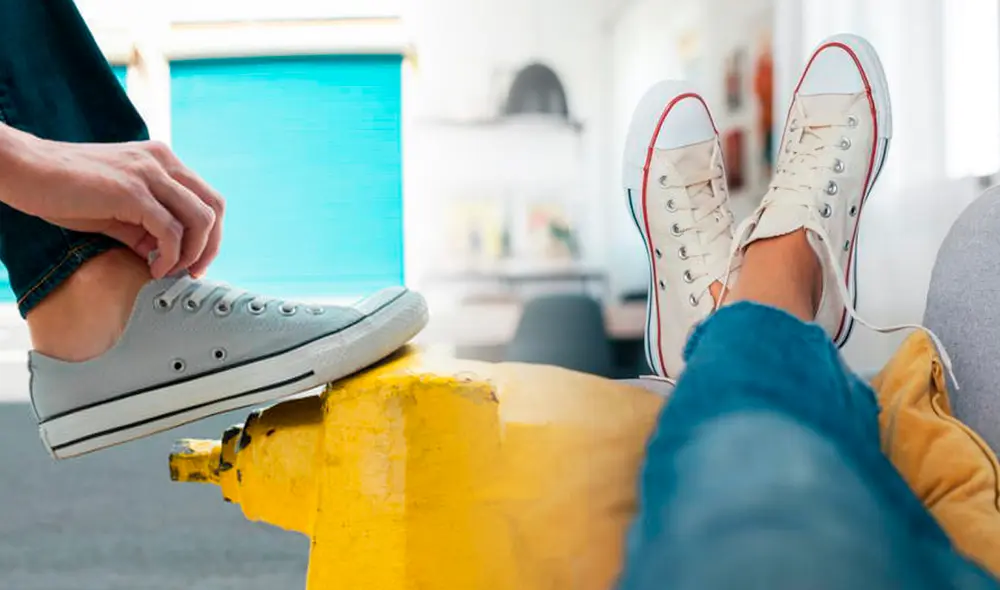 Los agujeros de algunas zapatillas no son de adorno y menos una equivocación del diseñador. Foto: composición LR/Cope/Mundo deportivo
