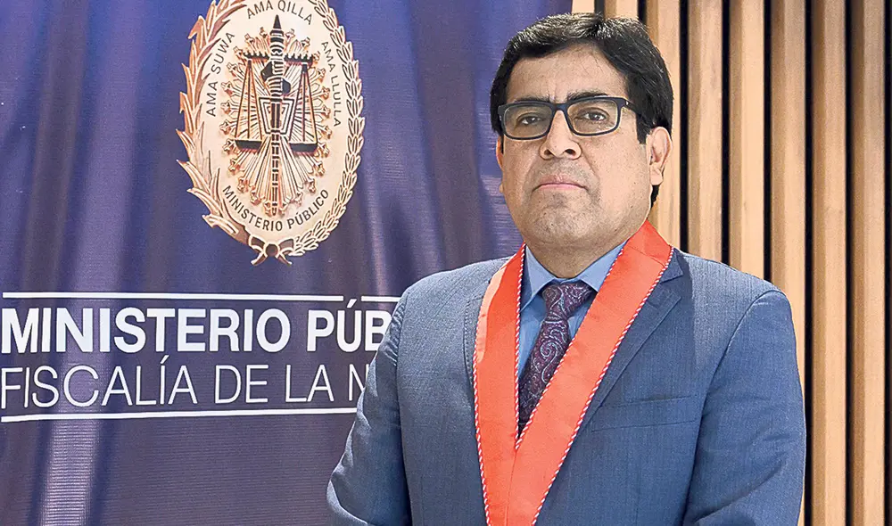 Confirmación. El fiscal adjunto supremo Marco Huamán señala que la acusación tiene sustento. Foto: difusión