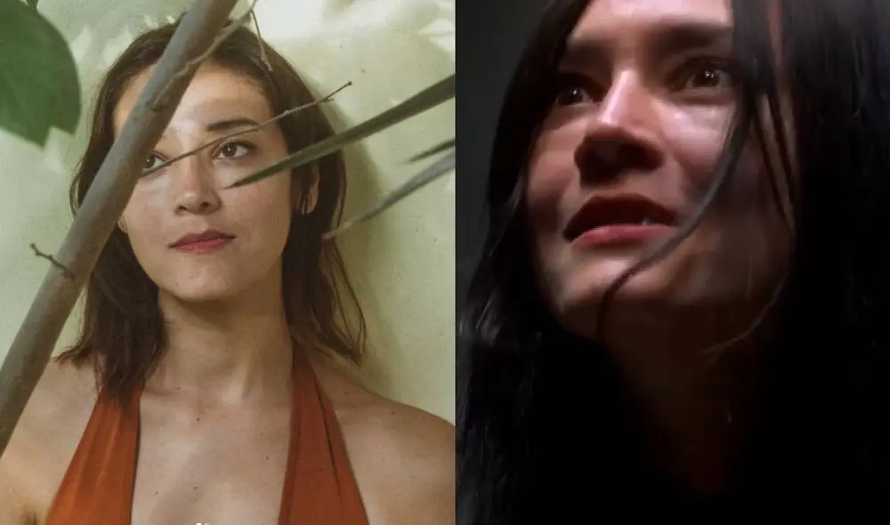 Rocío Limo es quien interpreta a la 'Mujer de Negro' en "Al fondo hay sitio". Foto: composición/ Rocío Limo/ Instagram/ captura de América TV