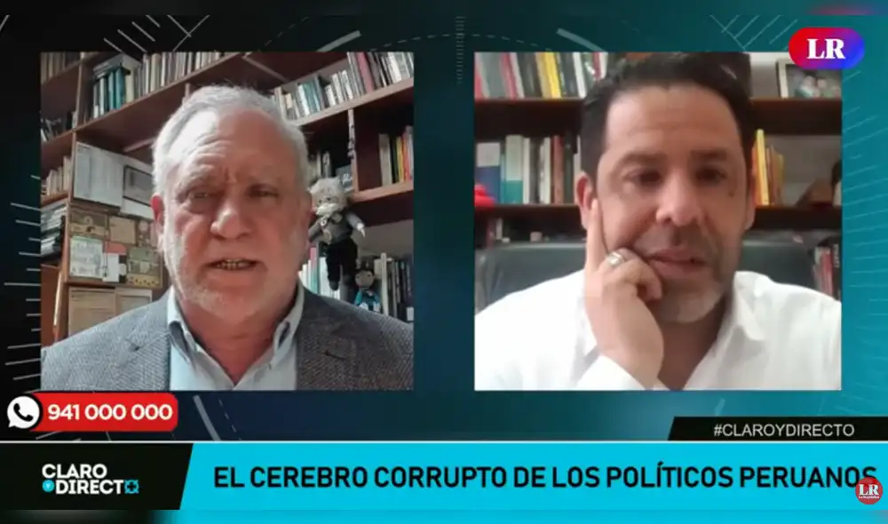 Augusto Álvarez Rodrich en Claro y Directo. Foto: LR+