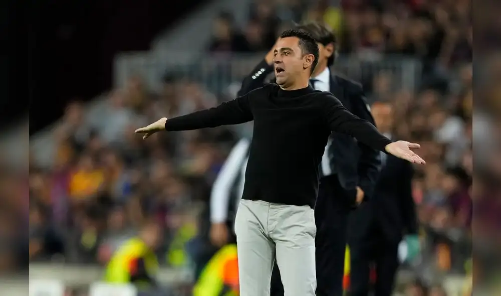 Xavi llegó al FC Barcelona en 2021 tras la salida de Ronald Koeman. Foto: EFE