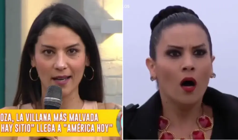 Úrsula Boza en el programa "América hoy". Foto: Composición LR / Capturas América Úrsula Boza en el programa "América hoy". Foto: Composición LR / Capturas América